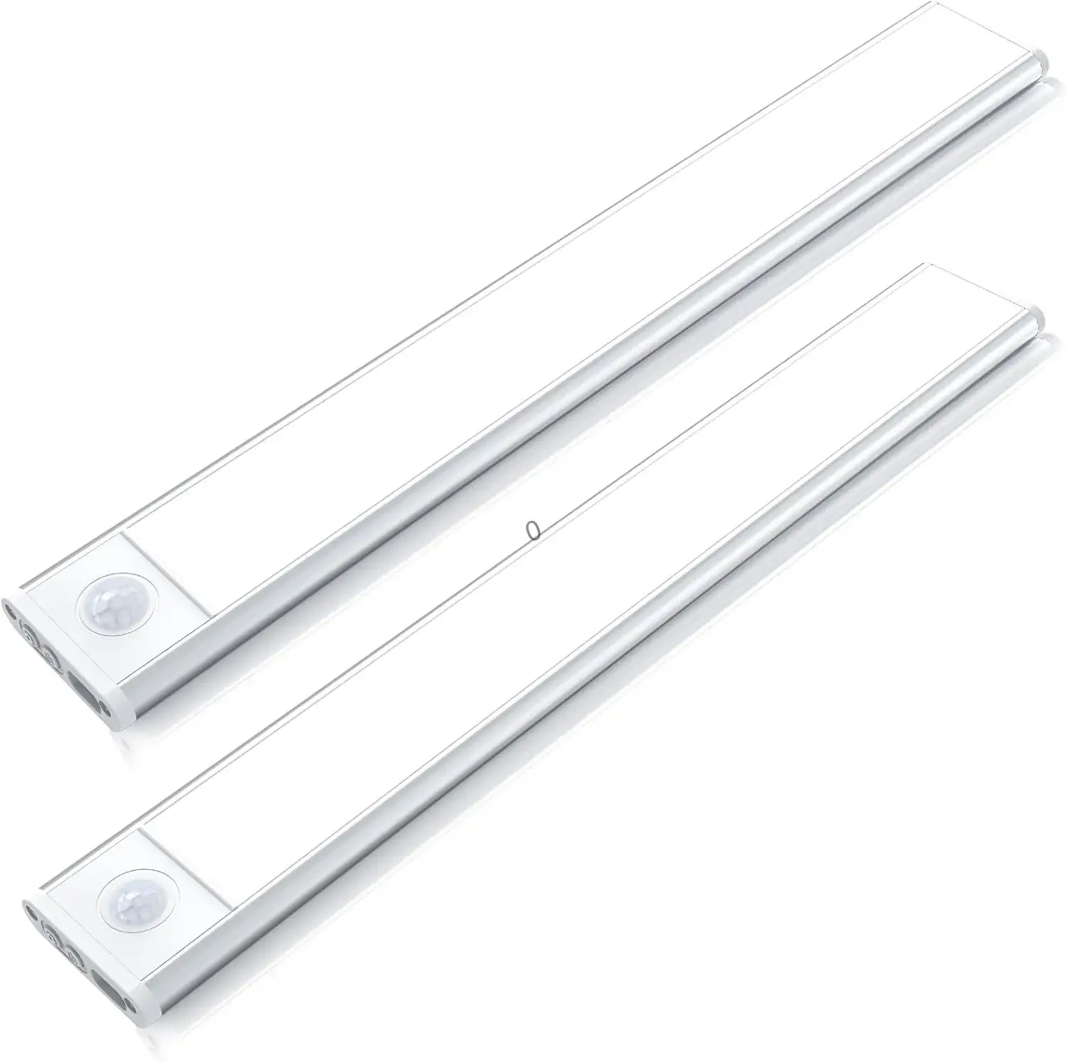 Barra de luz ultrafina para debajo del Gabinete para escaleras, barra de alimentación de batería Led, luz con Sensor Led para gabinete de cocina