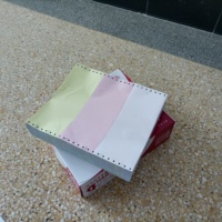 Formulaires continus pour ordinateur à matrice de points 4 plis 241-4 |   1000 feuilles de papier d'impression pour les bons de livraison et les bons d'entrepôt, personnalisables