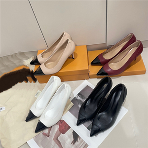 <span class=keywords><strong>Chaussures</strong></span> de luxe pour femmes de marque, nouvelles sandales à talons hauts fins et pointus pour femmes - Product Image 3