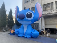Mascotte gonflable de ballon géant de dessin animé de personnage de film pour la décoration d'événement