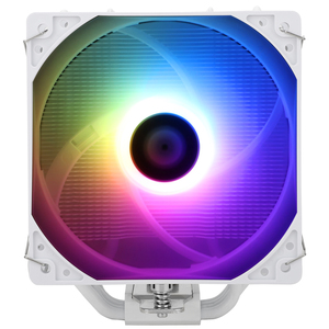 ชุดระบายความร้อนซีพียู Thermalright AX120 R SE สีขาว ARGB 4 ฮีทไปป์ AGHP พัดลม PWM ขนาด 120 มม. รองรับการซิงค์ LGA1700 1851 AM5 AM4 ใช้ได้กับพีซีทั่วไป Thermalright - Product Image 2