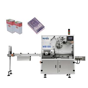 Automatic Playing Cards Box cigarette box small box Overwrapping packing Machine