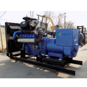 Groupe électrogène VMAN 300KW à refroidissement par eau, démarrage électrique, 380V, Stamford 375kva, pour gaz de synthèse, gaz de biomasse, biogaz, gaz naturel - Product Image 4
