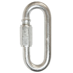 ข้อต่อเหล็กชุบสังกะสีแบบเชื่อมเร็ว ขนาด 11x120 มม. สำหรับงานก่อสร้าง - Product Image 1