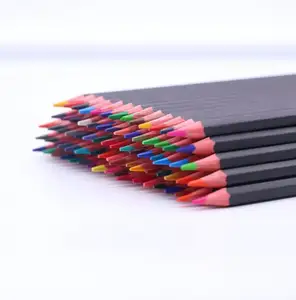 Borrador de madera personalizado para niños, lápices de colores personalizados