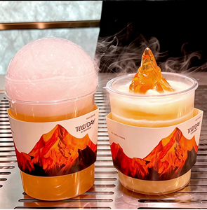 แก้วกาแฟและชาแบบใช้แล้วทิ้ง PP ขนาด 500 มล. 700 มล. แบบผนังเดียว พร้อมฝาปิด พิมพ์โลโก้ตามสั่งด้วยเทคนิคซิลค์สกรีน ดีไซน์ทรงตรง - Product Image 4