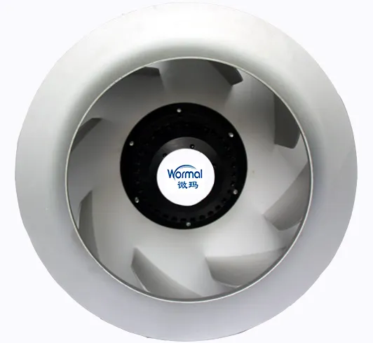 Düşük güç tüketimi ile 630mm 3.7kw büyük hava hacmi santrifüj fan alüminyum pervane fan