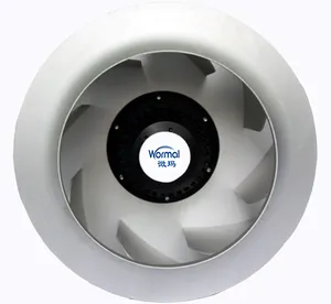 630mm 3.7kw large air volume centrifugal fan with low power consumption aluminum impeller fan