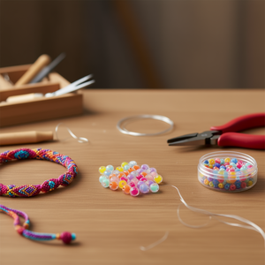 Perline Colorate Ilan da 10mm per Creazione di Gioielli, 18g - Product Image 2