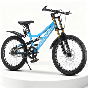 VTT personnalisé <span class=keywords><strong>BMX</strong></span> pour enfants, 20 pouces, <span class=keywords><strong>junior</strong></span>, 21 vitesses, système de frein à disque, double suspension, vélo de montagne - Product Image 4