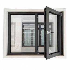 Ventana Abatible de Aluminio con Rotura de Puente Térmico, Eficiencia Energética, Vidrio Low-E, Sistema Insonorizado, con Herrajes Alemanes de Alta Calidad - Product Image 1
