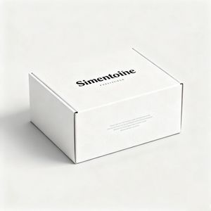 Customizable Logo, Recyclable Corrugated Cardboard Mailbox Packaging <b>Box</b>, Personalized Cardboard Shipping <b>Box</b> Gift <b>Box</b> - Product Image 1