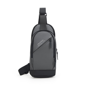 Bolso de Pecho de Nailon Impermeable Antirrobo para Hombre, con Cierre de Cremallera y Logotipo Personalizado, Portátil, de Gran Capacidad, para Exteriores - Product Image 5