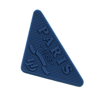 Patchs thermocollants 3D en silicone moulés sur mesure en gros, étiquettes de vêtements durables en silicone pour tous types de vêtements