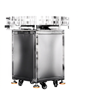 Máquina Desenredadora de Botellas Rotatoria Multiusos, Motor de Núcleo de Cobre, Marco Giratorio de Acero Inoxidable, Rotación Estable y Suave - Product Image 1