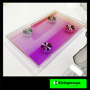 Vidrio Whale Glass Personalizado, Vidrio Laminado Degradado, Color Iridiscente para Decoración - Product Image 5