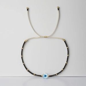 Miyuki Delica Bead Dainity, joyería hecha a mano para mujer, <span class=keywords><strong>pulseras</strong></span> de amistad <span class=keywords><strong>con</strong></span> ojos malvados, accesorios de concha para regalos - Product Image 4
