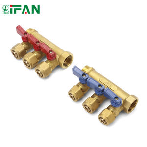 IFAN保証品質3/4 "マニホールド4方法床下暖房システム真水マニホールド - Product Image 6