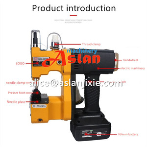 Portable Chain Stitch Manual <strong>Hand</strong> <strong>Sewing</strong> <strong>Machine</strong> for Bags and PP Non Woven Materials - Product Image 2