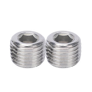 Tapones de Rosca Métricos PT NPT, Tapones Hexagonales de Acero Inoxidable <span class=keywords><strong>DIN</strong></span> <span class=keywords><strong>906</strong></span>, Tornillos de Bloqueo con Cabeza Hexagonal, Tapones de Rosca Cónica para Tuberías - Product Image 4