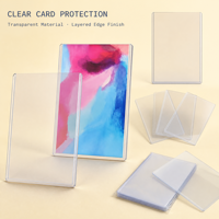 Présentoir de cartes de visite transparent en PVC 12x16 pouces avec support de protection Zhejiang
