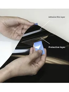 <span class=keywords><strong>Autocollant</strong></span> <span class=keywords><strong>occultant</strong></span> total pour fenêtres, film de protection solaire noir pour vitres, <span class=keywords><strong>occultant</strong></span> et anti-lumière, fabrication chinoise - Product Image 3