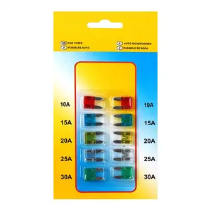 ZHIXIA 5A 7.5A 10A 15A 20A 25A 30A Mini Micro Blade Auto Fuses