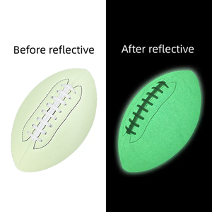 Pallone da Rugby Kuer Olografico Riflettente in TPU, Taglia Unica, Luminoso per Allenamento - Product Image 5