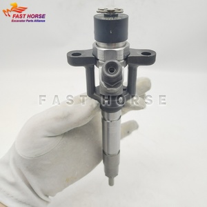 หัวฉีดน้ำมันเชื้อเพลิง Hangood รุ่น 0445120048 สำหรับเครื่องยนต์มิตซูบิชิ 4M50 รถขุด SY215 หัวฉีดดีเซลคอมมอนเรล ME226718 - Product Image 3