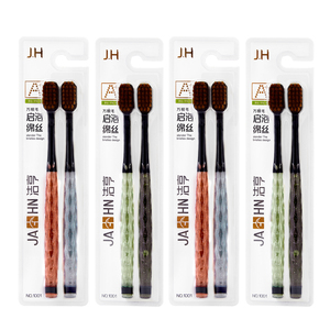 Thiết Kế Mới U Hình Dạng Lông Bàn Chải Đánh Răng Chỉnh Hình Dành Cho Người Lớn Bàn Chải Đánh Răng Bằng Nhựa Với Lưỡi <span class=keywords><strong>Scraper</strong></span> - Product Image 2