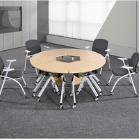 Table pliante pour salle de formation, mobilier scolaire pour étudiants, table de conférence