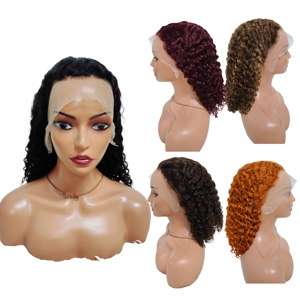 $27 Promotion Letsfly Water Wave Bob <b>Wig</b> 13x4 Lace <b>Front</b> <b>Wigs</b> Natural 12inch to 16inch Brazilian Human Hair <b>Wigs</b> for Women - Product Image 1