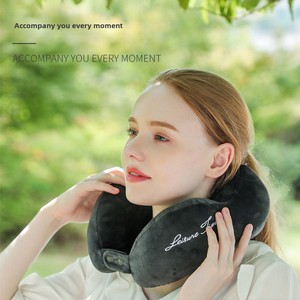 <b>Neck</b> Pillow Airplane Car Pillow Travel Healthcare Soft Travel Pillow U Shaped Nap <b>Neck</b> <b>Cushion</b> PP Cotton - Product Image 6