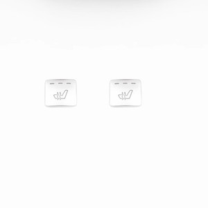 สติ๊กเกอร์ปุ่มทำความร้อนเบาะหลัง Xingbaiwang สำหรับรถยนต์ Mercedes-Benz E-Class W212 รุ่น E200 E260 E300 ตกแต่งภายใน - Product Image 2