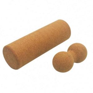 Rodillo de Masaje para Pies de Corcho Natural de Alta Densidad y TPE, Ecológico, Duradero, con Función Musical, Portátil - Product Image 1