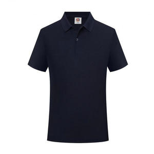 Polo de Manga Corta para Hombre, Transpirable, de Punto, con Cuello Camisero, Color Sólido, Informal, Uniforme de Golf, Logotipo Personalizado - Product Image 3