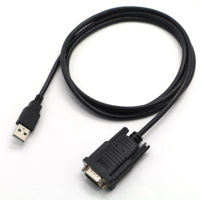 Cable Serial USB RS232 a DB9 de 9 Pines FTDI OEM/ODM (PVC+Cobre Puro+ABS, Certificado CE, ROHS, FCC, MFi) Compatible con Windows/Linux/Mac OS