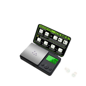 Stainless Steel Electronic Scale 106x63mm LCD Display Tare Function Jewelry Weighing Scale - Product Image 2
