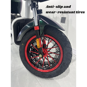 Vélo électrique compact de 12 pouces <span class=keywords><strong>pour</strong></span> adultes, batterie au plomb-acide 72V 20Ah, moteur 1000W, <span class=keywords><strong>pour</strong></span> trajets courts - Product Image 2