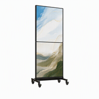 Afficheur LED pliable P2.5 P1.86, luminosité 1200 cd, garantie 2 ans, CMS intégré/Cloud, RDM Cloud, intérieur 4K