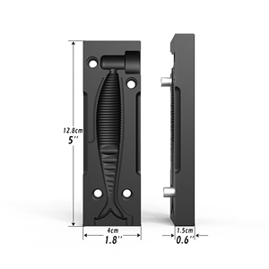 ZAKO Swimbait, литьевая форма, мягкая пластиковая рыболовная приманка, Набор для изготовления алюминиевых наживок с поддержкой OEM/ODM - Product Image 3