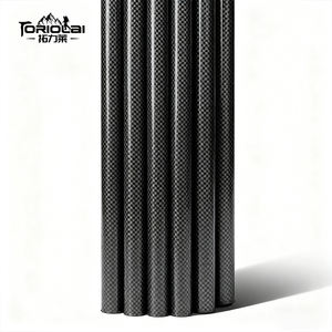 3k 꼰 탄소 arlon 튜브 10 20 30 인치 사용자 정의 길이 당김 탄소 섬유 튜브 평면 좋은 품질의 사용자 정의 크기 - Product Image 1