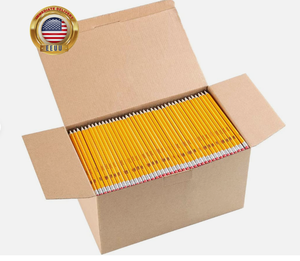 Lápices de Madera Triangulares HB con Recubrimiento de Neón Impresos Personalizados al por Mayor de <span class=keywords><strong>Sansan</strong></span>, Tamaño Estándar (7 Pulgadas), para Uso en Oficina y Escuela, Embalaje a Granel - Product Image 1