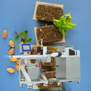 Thanh ngày với Máy Áo sô cô la dây chuyền sản xuất thanh năng lượng protein tự động đồ ăn nhẹ thanh máy đùn
