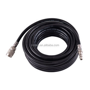 1/4 tuyau d'air Flexible en PVC pour <span class=keywords><strong>compresseur</strong></span> d'air outils pneumatiques 300psi nouvel état Manguera De Aire - Product Image 1