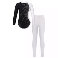 Disfraz de Animadora Personalizable de Alta Calidad en Spandex con Pedrería para Mujer, Impresión por Transferencia de Calor, Diseño Personalizado Óptimo