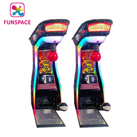 Nouvelle Machine de Jeu de Boxe Grand Format avec Simulateur de Coups de Poings et de Coup de Pied, Équipement d'Arcade Sportif et de Divertissement Musical Ultime
