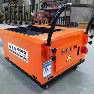 Pompe à béton mobile électrique de couleur jaune avec moteur, composant essentiel, tension 220V ou 380V - Product Image 3