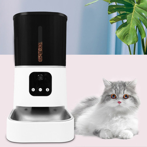 Distributeur automatique <span class=keywords><strong>de</strong></span> nourriture pour animaux <span class=keywords><strong>de</strong></span> compagnie, écologique, fonctionnant sur batterie, avec caméra, contrôle par application, alimentation intelligente programmée pour chats <span class=keywords><strong>et</strong></span> chiens - Product Image 1