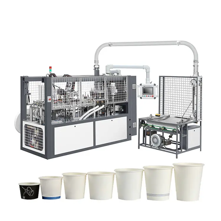 Neu angekommene Pappbecher Maschine Deutschland Pappbecher Herstellung Maschine Preise/Papier Tee Glas Maschine Preis